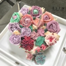 學校蛋糕裝飾 擠花課程 師生研習 北斗家商 餐飲技術科